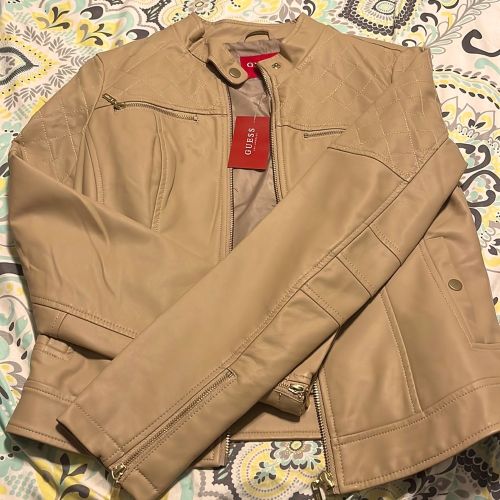 Guess leather jacket